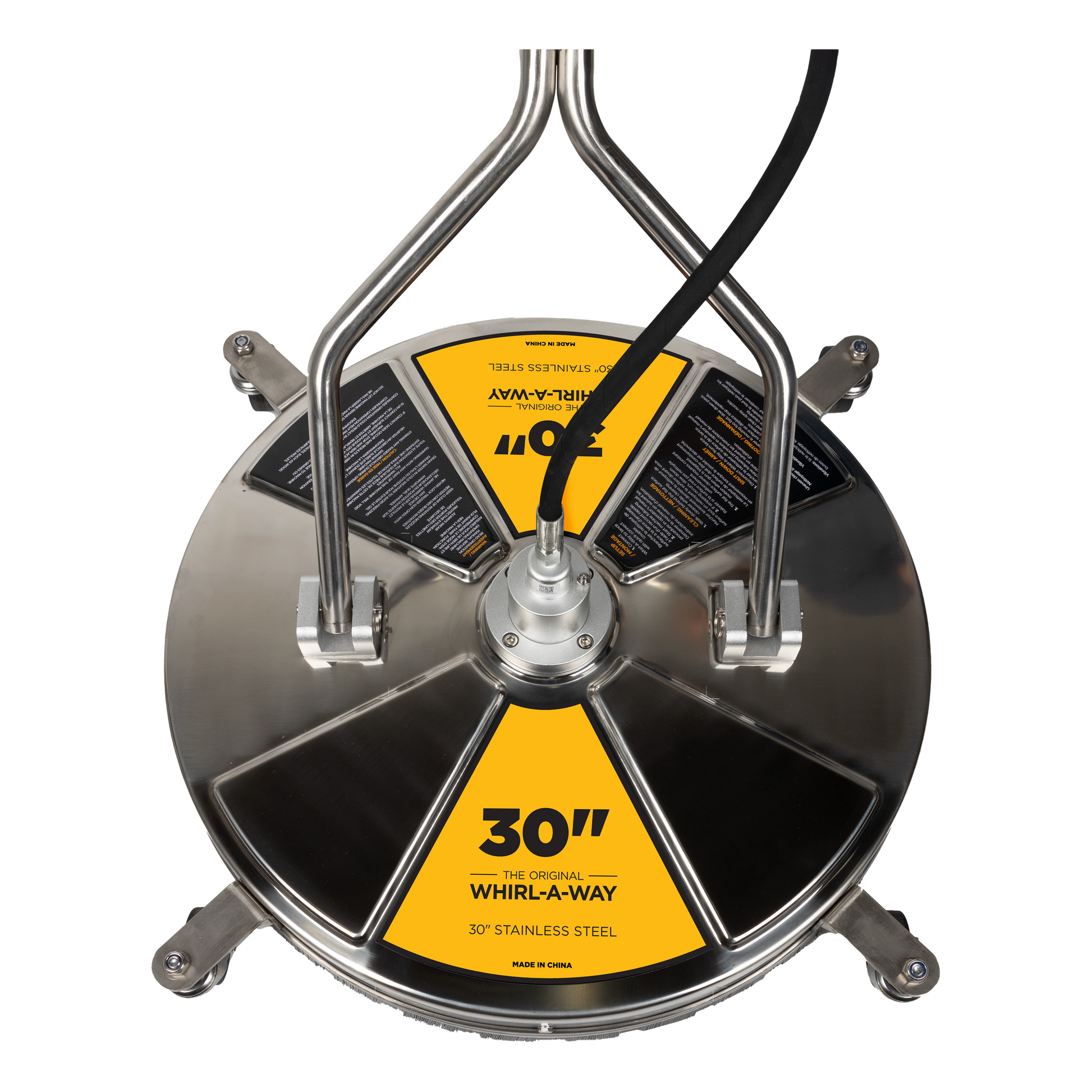 BE 30" Whirl-A-Way Stainless Steel Surface Cleaner - Surface Cleaners
