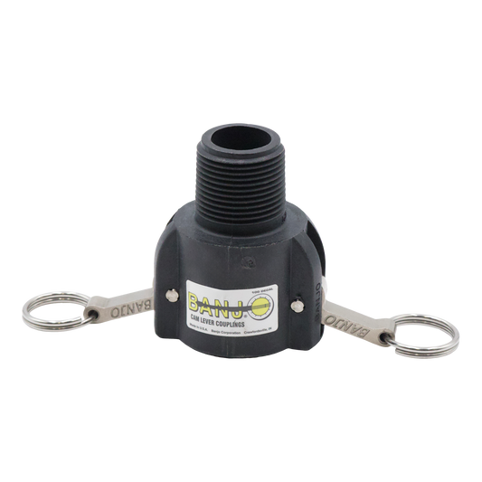 Banjo 1" Female Coupler X 1" Male Thread - Valves