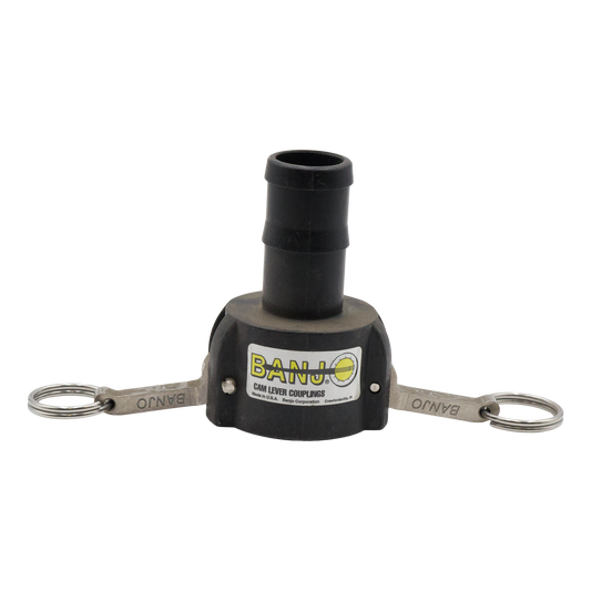 Banjo 1" Female Coupler X 1" Hose Shank - Valves