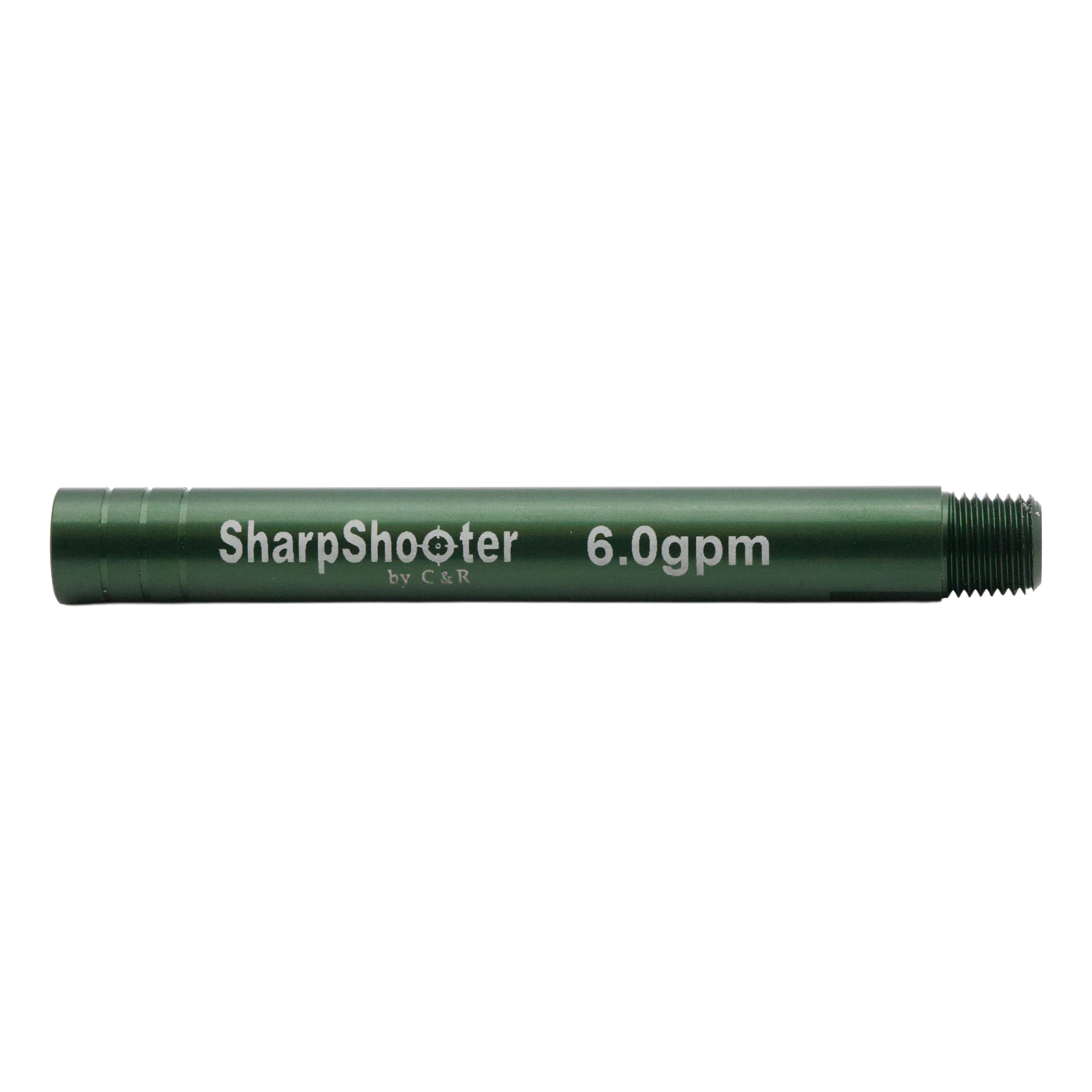 C &amp; R SharpShooter Nozzle 6.0 GPM Green - X Jets And Shooter Tips