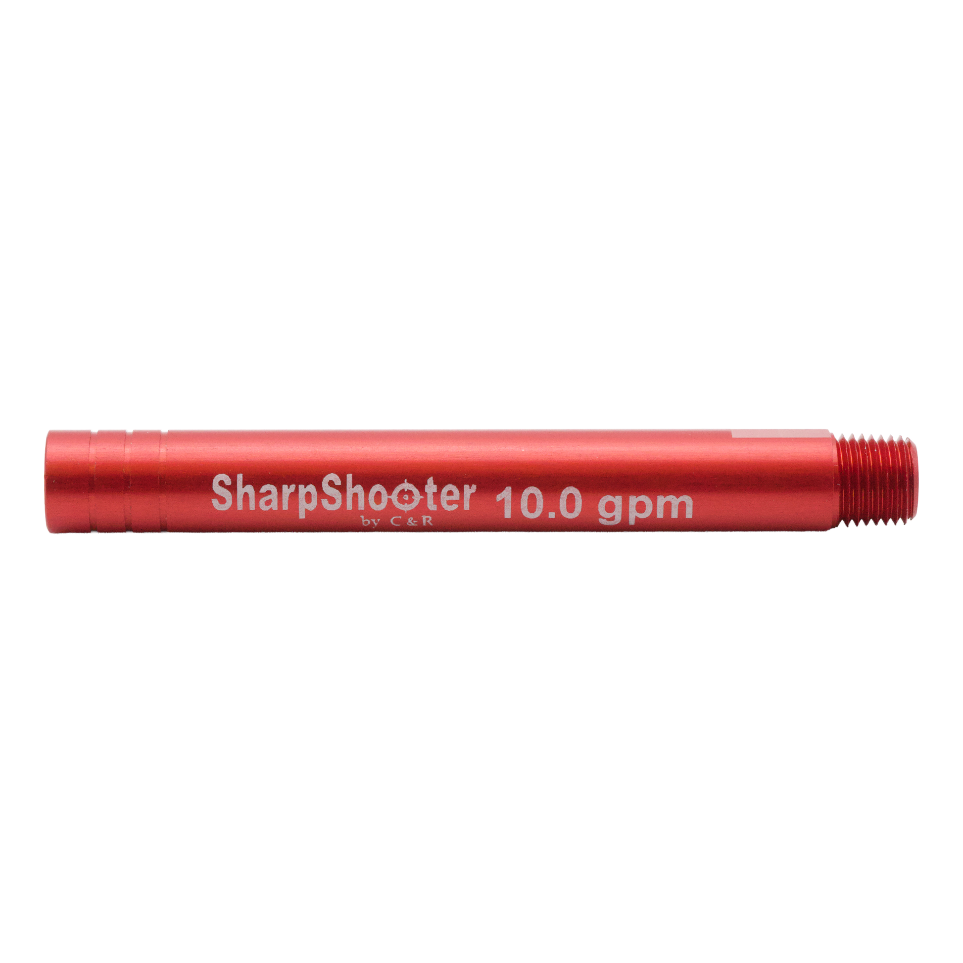 C &amp; R SharpShooter Nozzle 10.0 GPM Red - X Jets And Shooter Tips