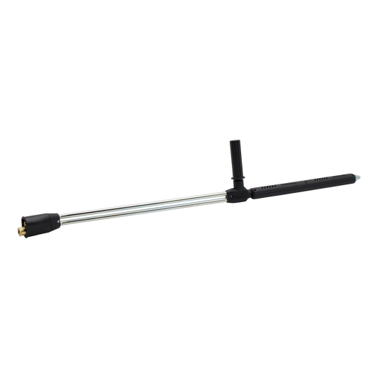 Mecline Deluxified 40" Zinc Plated Dual Lance - Wands And Lances