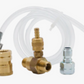 Adams acid injector QC kit SKU 2179 adjustable high draw downstream injector with quick connect plug and socket