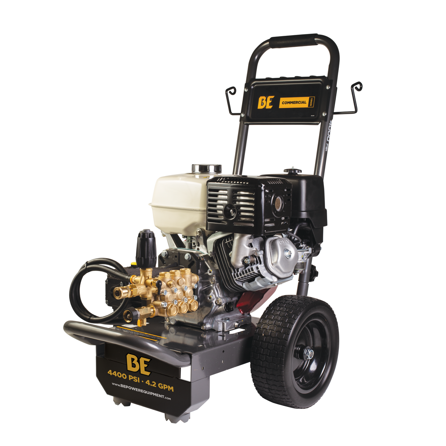 BE Pressure Washer 4200 PSI 4.2 GPM Honda Engine General Pump B4213HGS