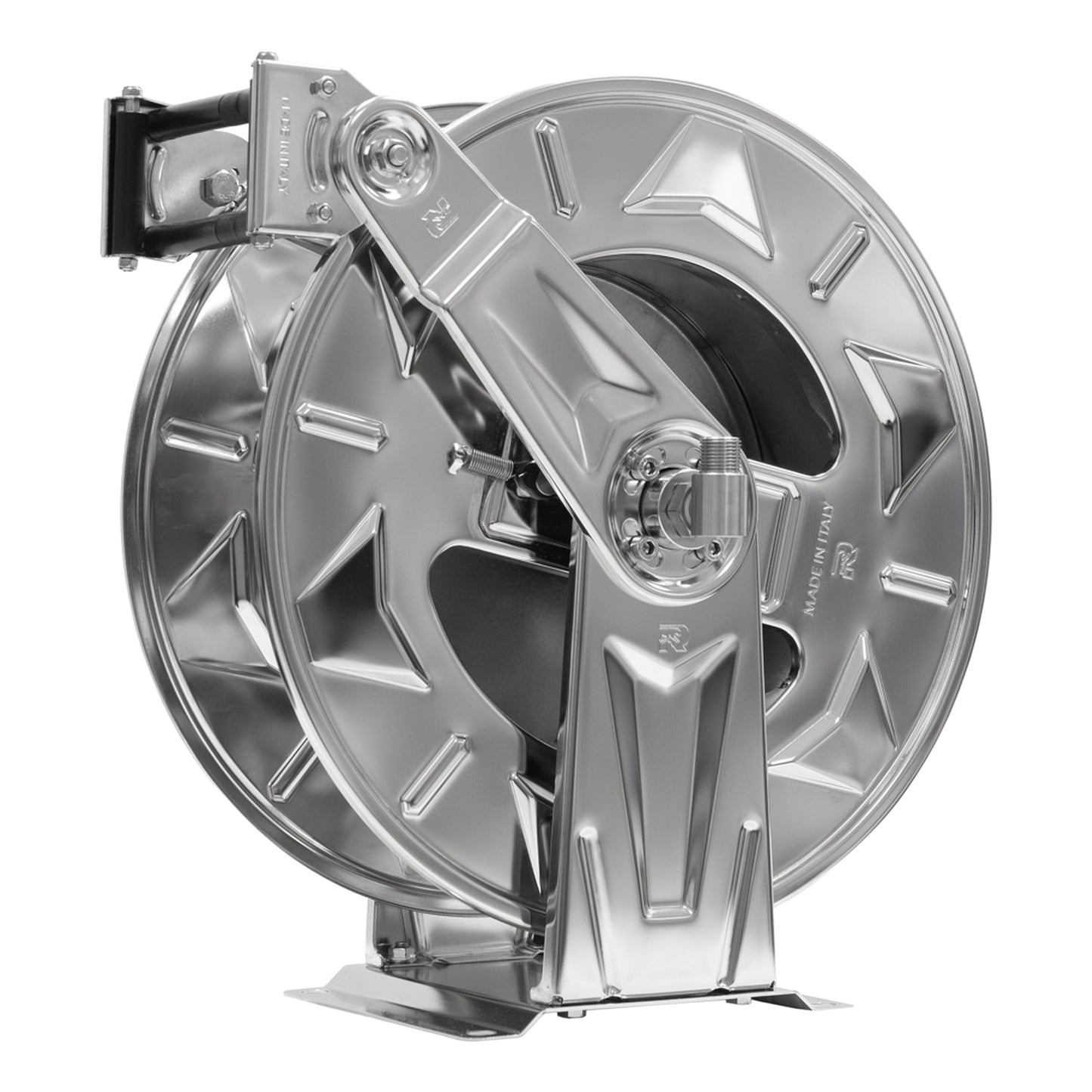 Centurion Stainless Steel 50' Spring Rewind 3/8" Hose Reel - SKU 4119 - view 2