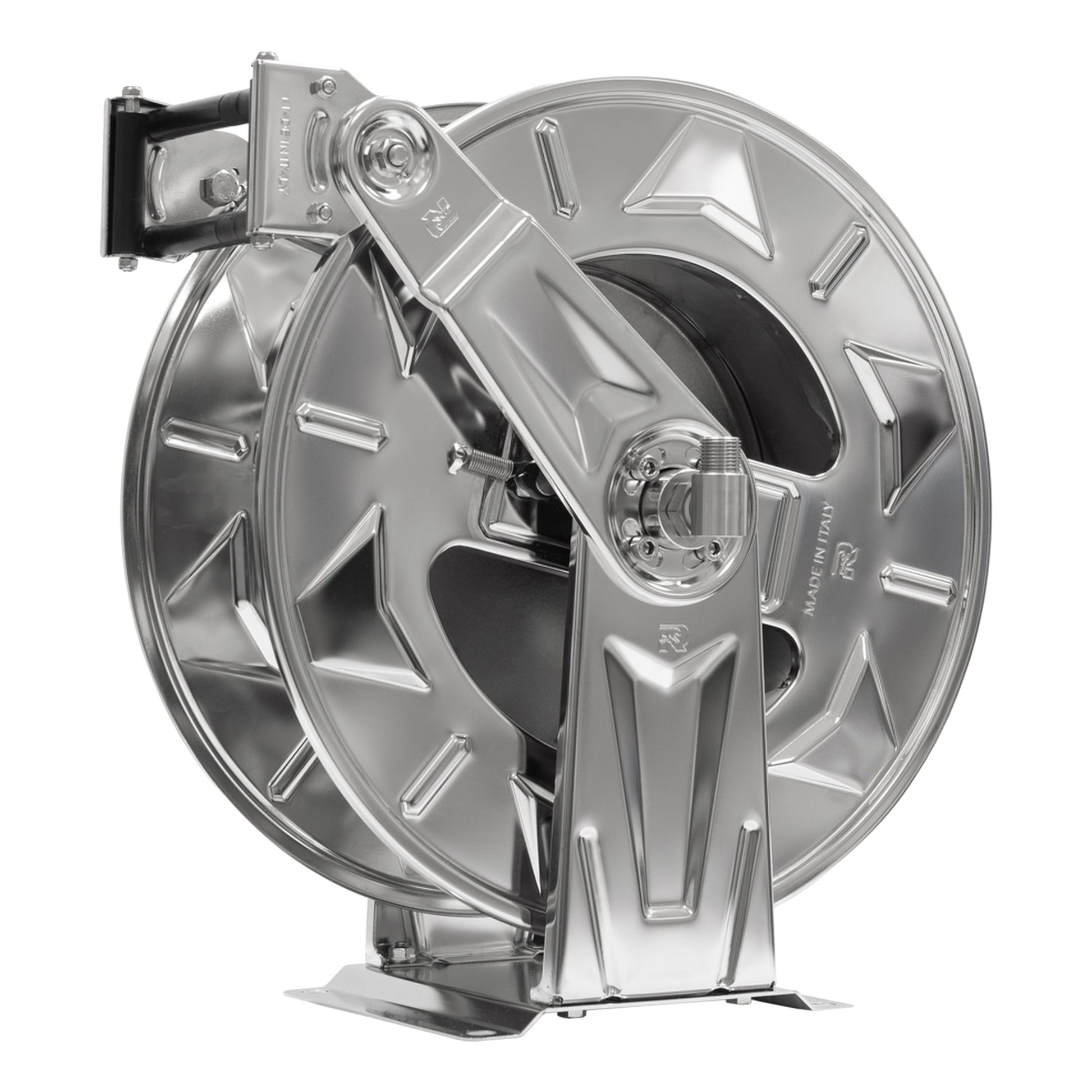 Centurion Stainless Steel 50' Spring Rewind 3/8" Hose Reel - SKU 4119 - view 2