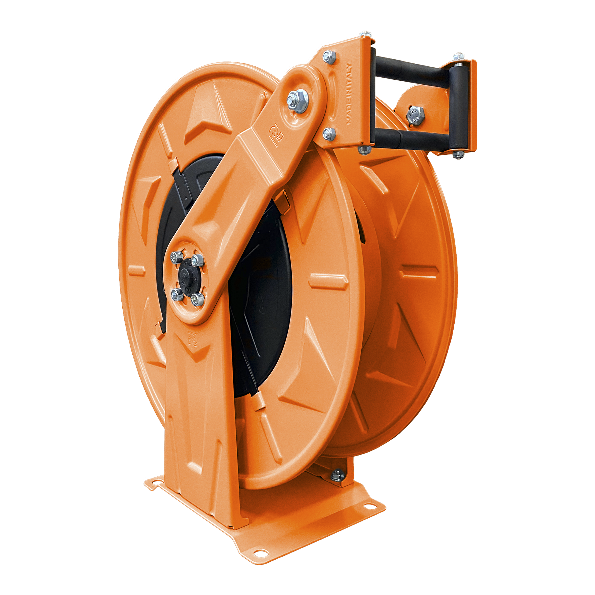 Gladiator Powder Coat 100' Spring Rewind 3/8" Hose Reel - SKU 4631