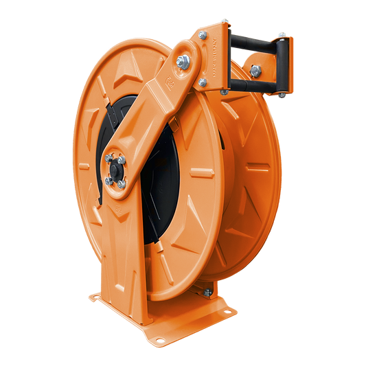 Gladiator Powder Coat 100' Spring Rewind 3/8" Hose Reel - SKU 4631