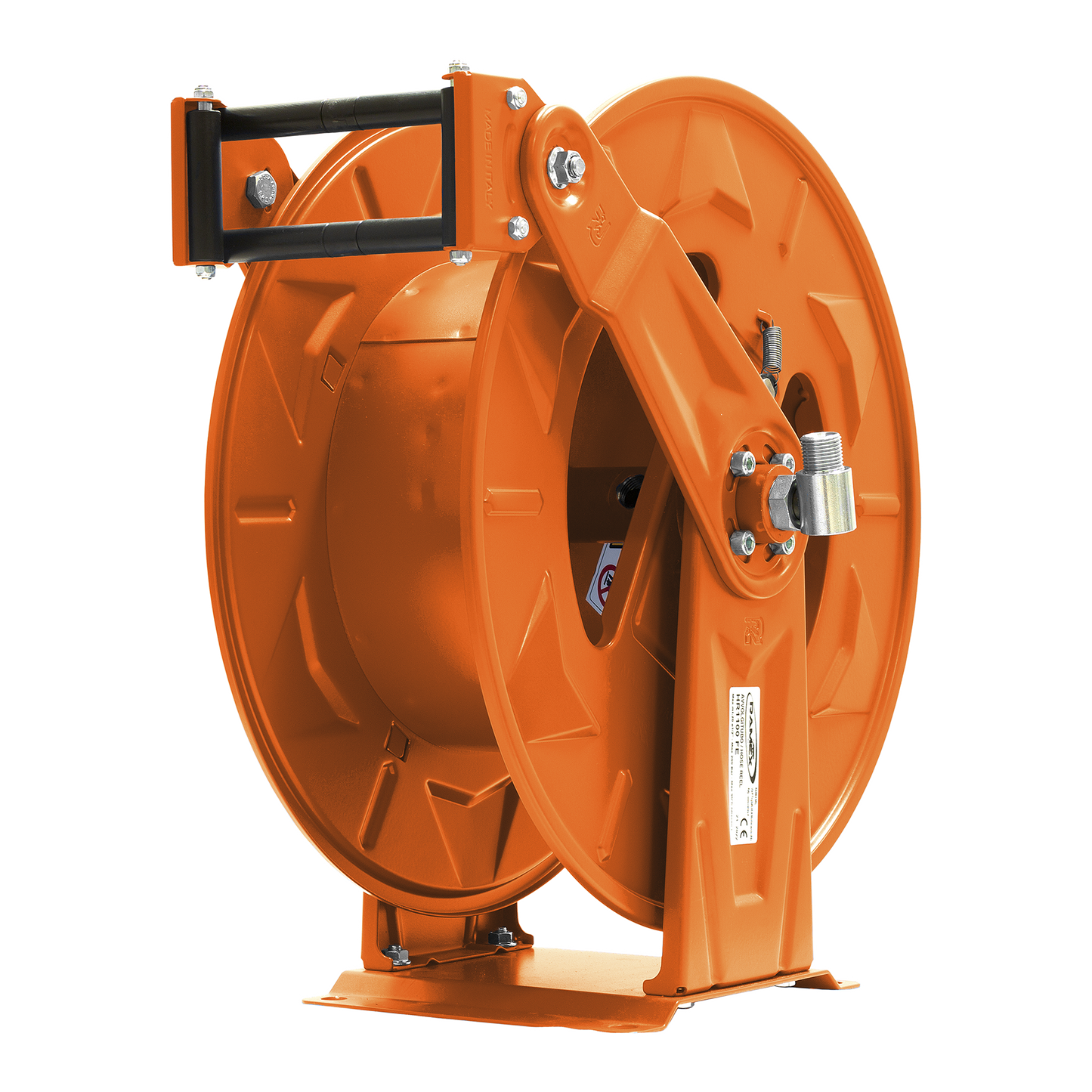 Gladiator Powder Coat 100' Spring Rewind 3/8" Hose Reel - SKU 4631 - view 2