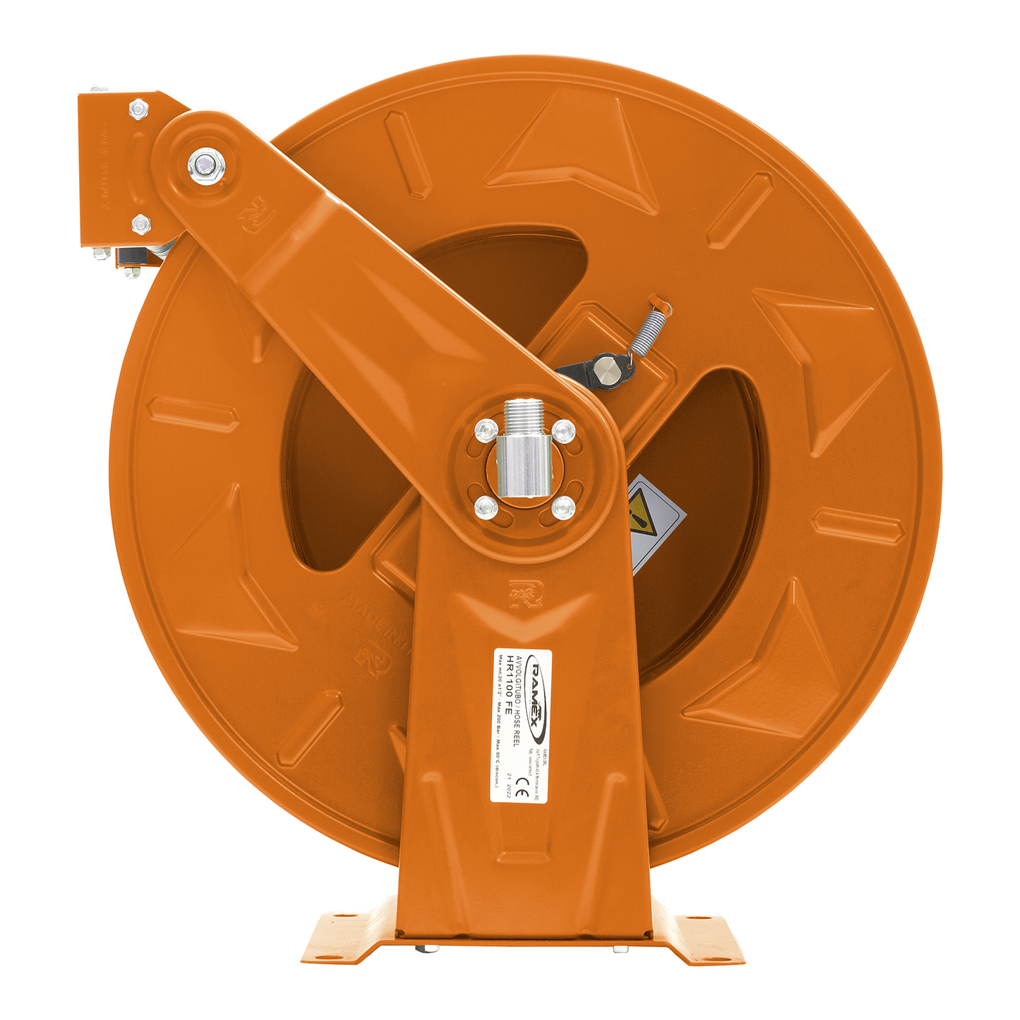 Gladiator Powder Coat 100' Spring Rewind 3/8" Hose Reel - SKU 4631 - view 3