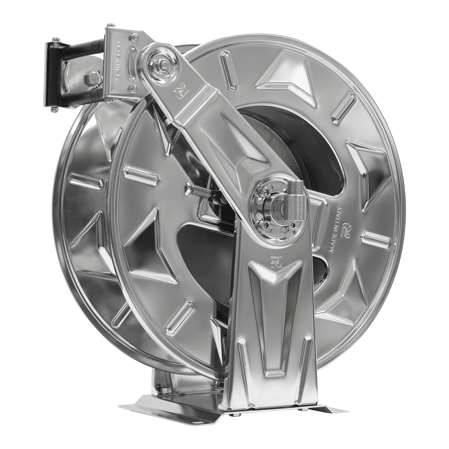 Centurion Stainless Steel 100' Spring Rewind 3/8" Hose Reel - SKU 4632 - view 2