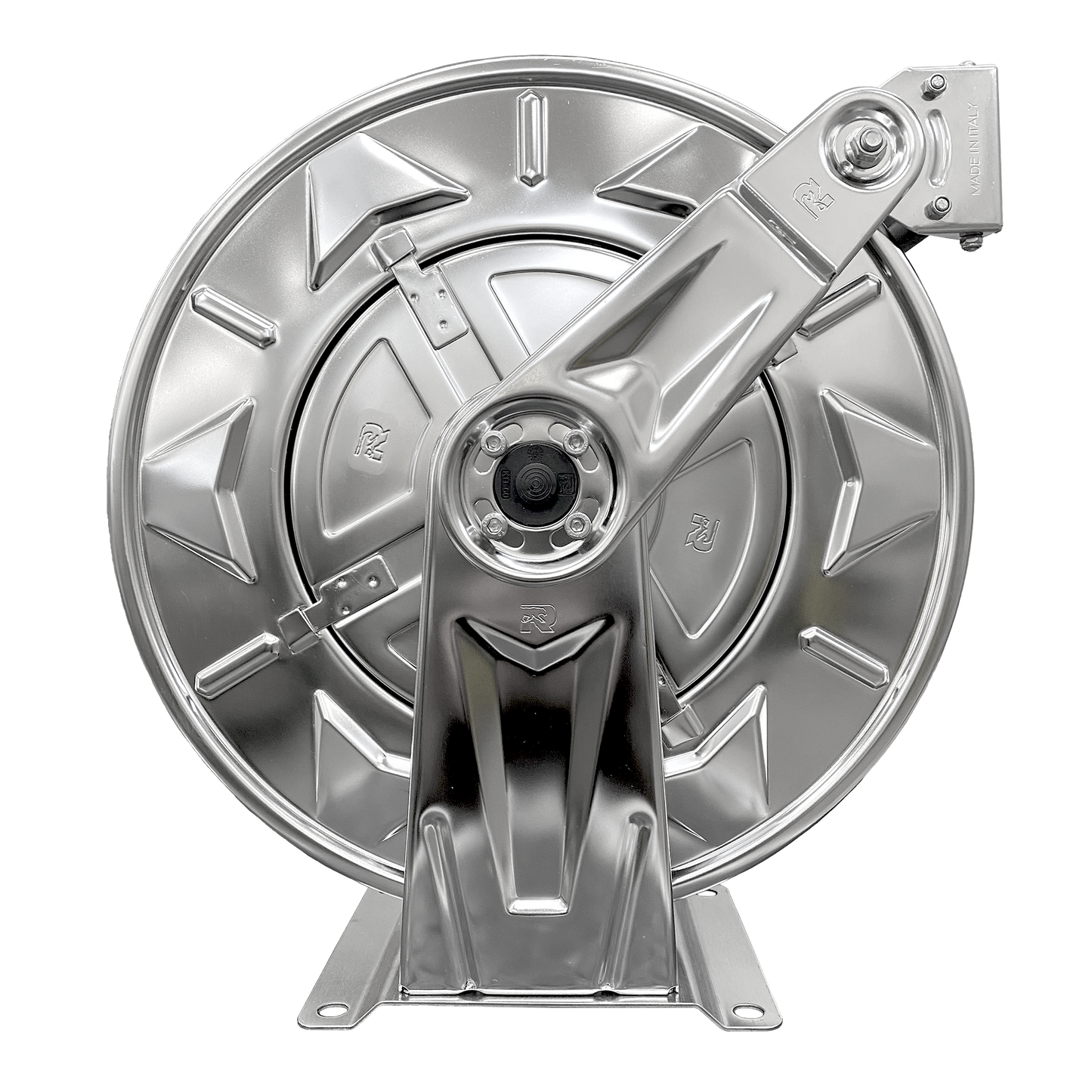 Centurion Stainless Steel 100' Spring Rewind 3/8" Hose Reel - SKU 4632 - view 3