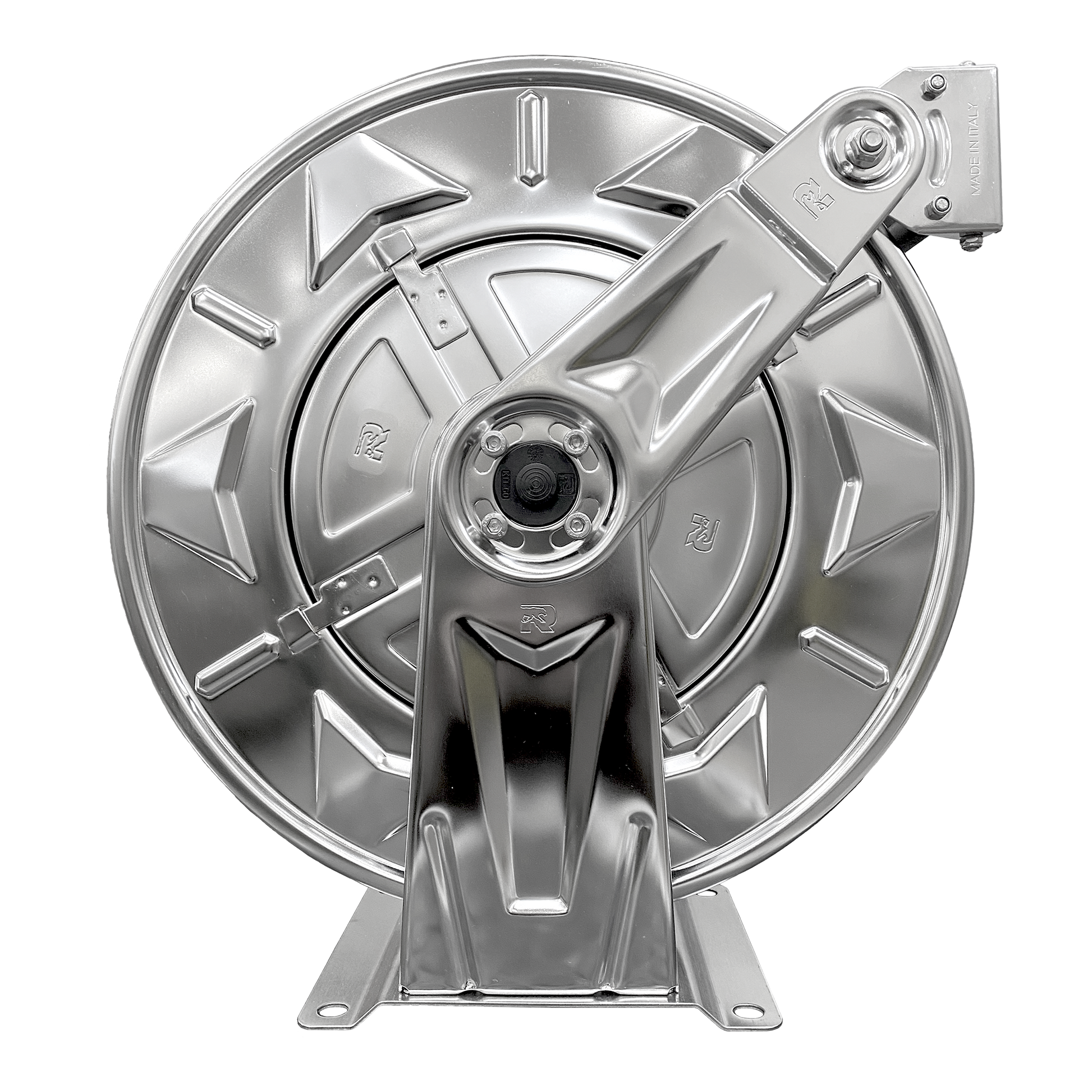 Centurion Stainless Steel 100' Spring Rewind 3/8" Hose Reel - SKU 4632 - view 3