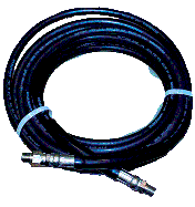 Black Neptune Hose 3/8" X 100 1 Wire 4000 Psi