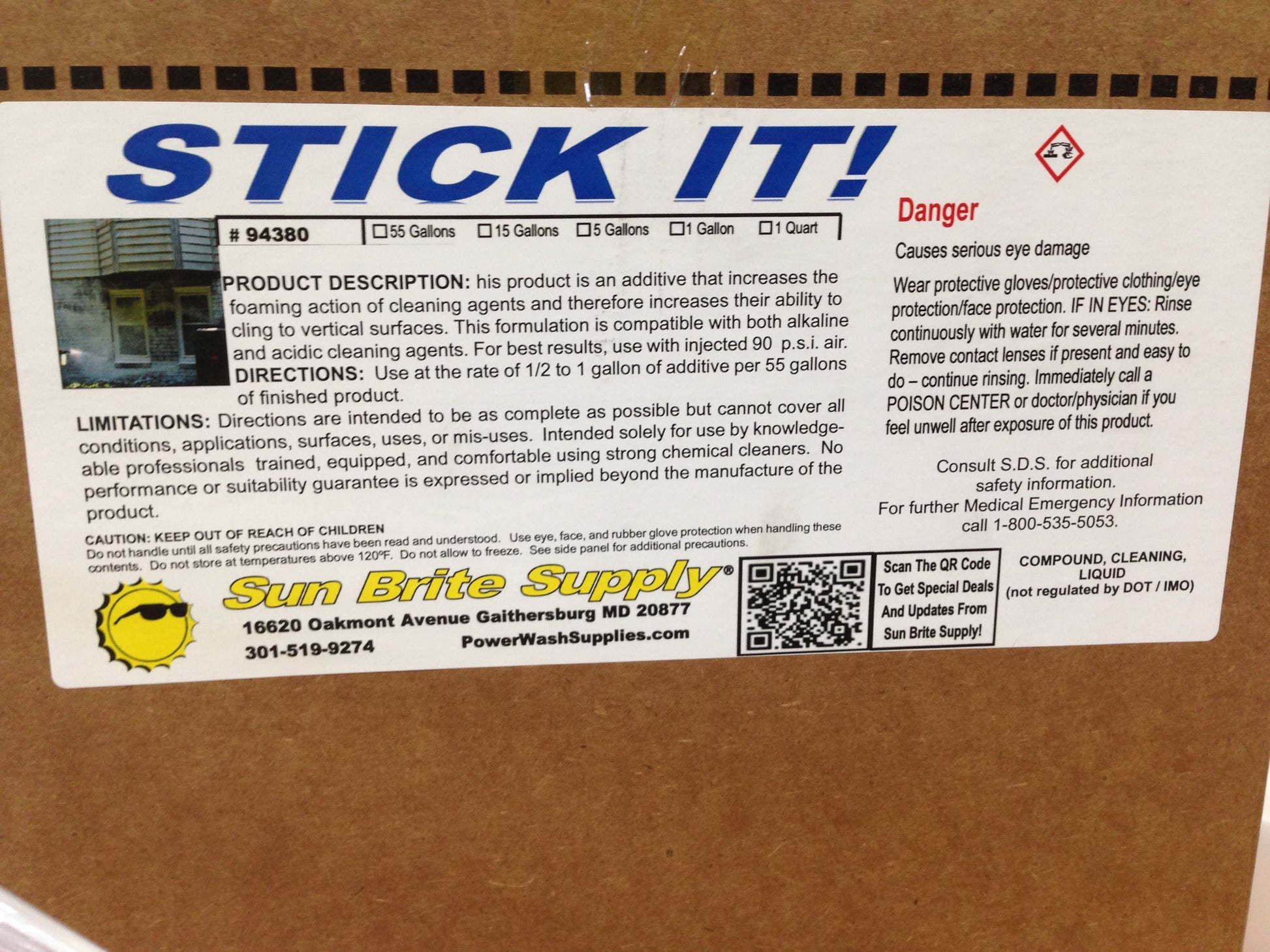 Stick-It Foamer
