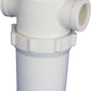 White Bowl Water Filter 1" FPT 80 Mesh