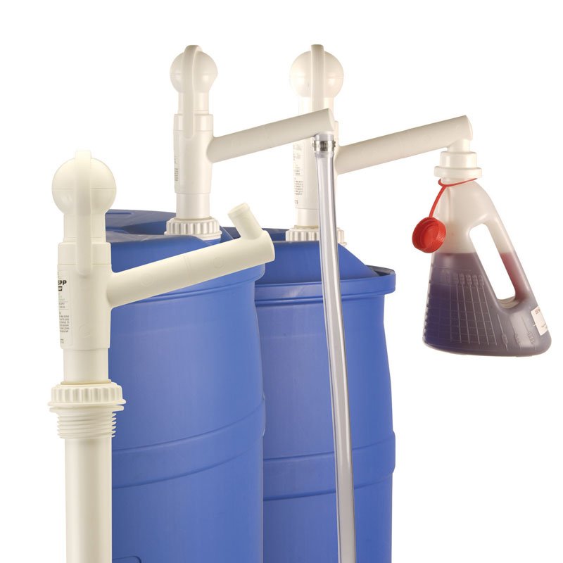 FloRite drum pump for chemical transfer