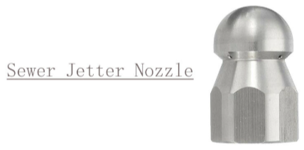 S.S. Sewer Nozzle 1/8 FPT - SKU 6353|5938 - sewer jetter nozzle for pressure washing