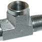 Sun Brite Supply Steel Street Tee 1/2" Fpt X 1/2" Fpt X 1/2" Mpt - Steel Fittings