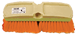 10 Soft Orange Truck And Fleet Wash Brush For Acid Washing