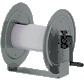 Sun Brite Supply 12" Aluminum Hose Reel With Stainless Plumbing U-Channel Mount, 500 PSI - Hose Reels And Parts