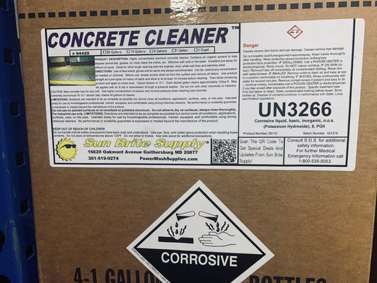 Concrete Cleaner