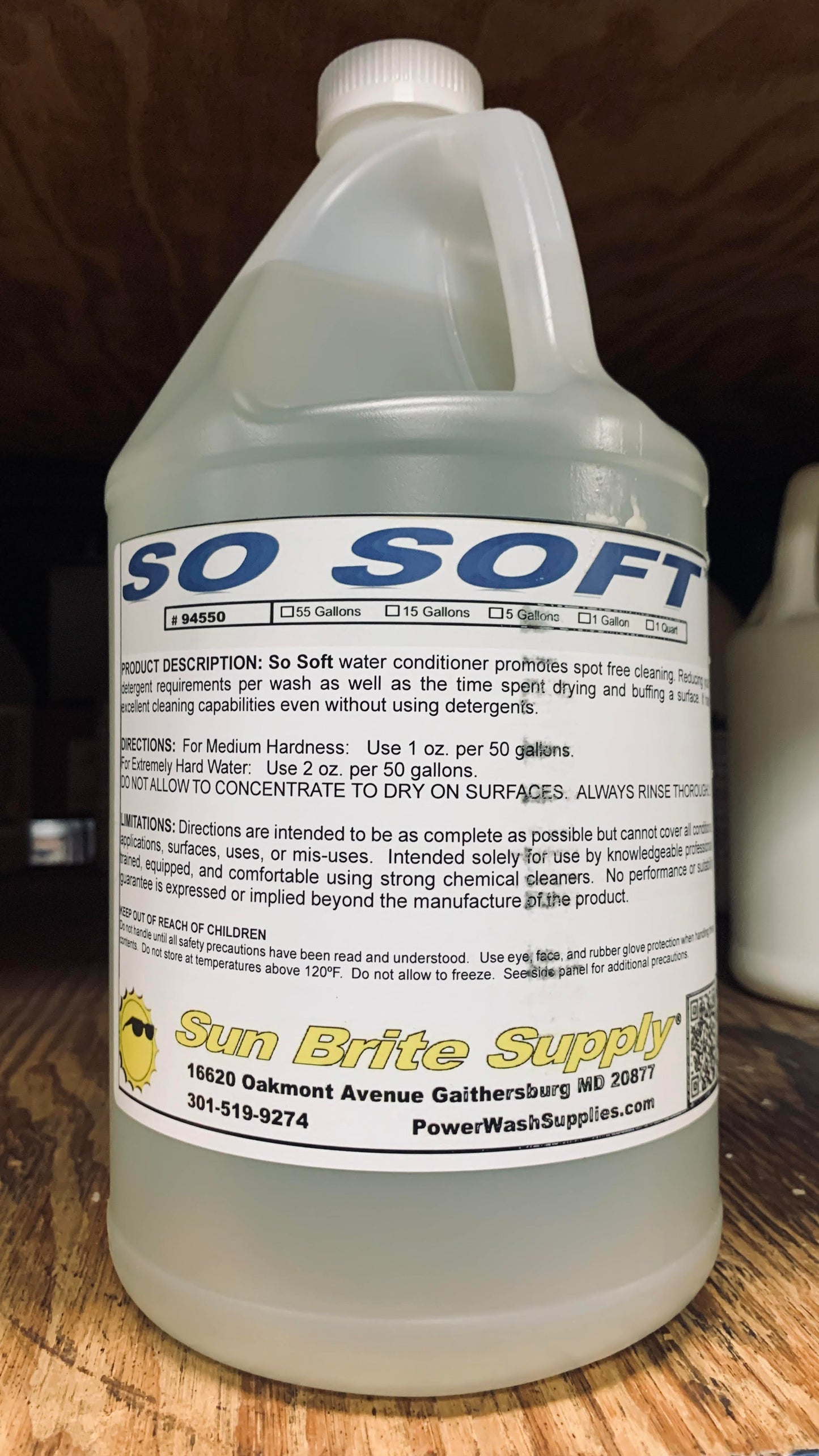 So Soft Water Conditioner