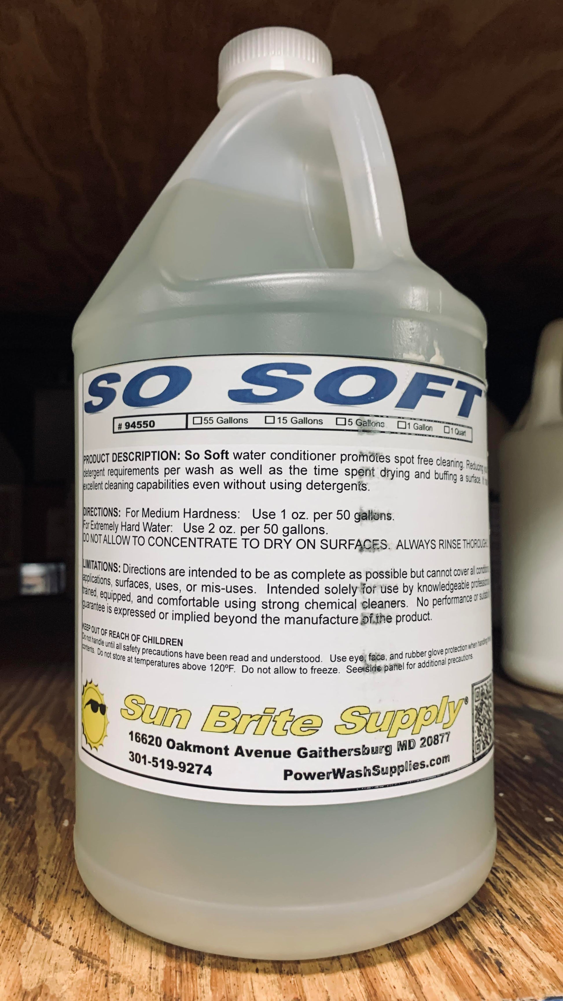 So Soft Water Conditioner