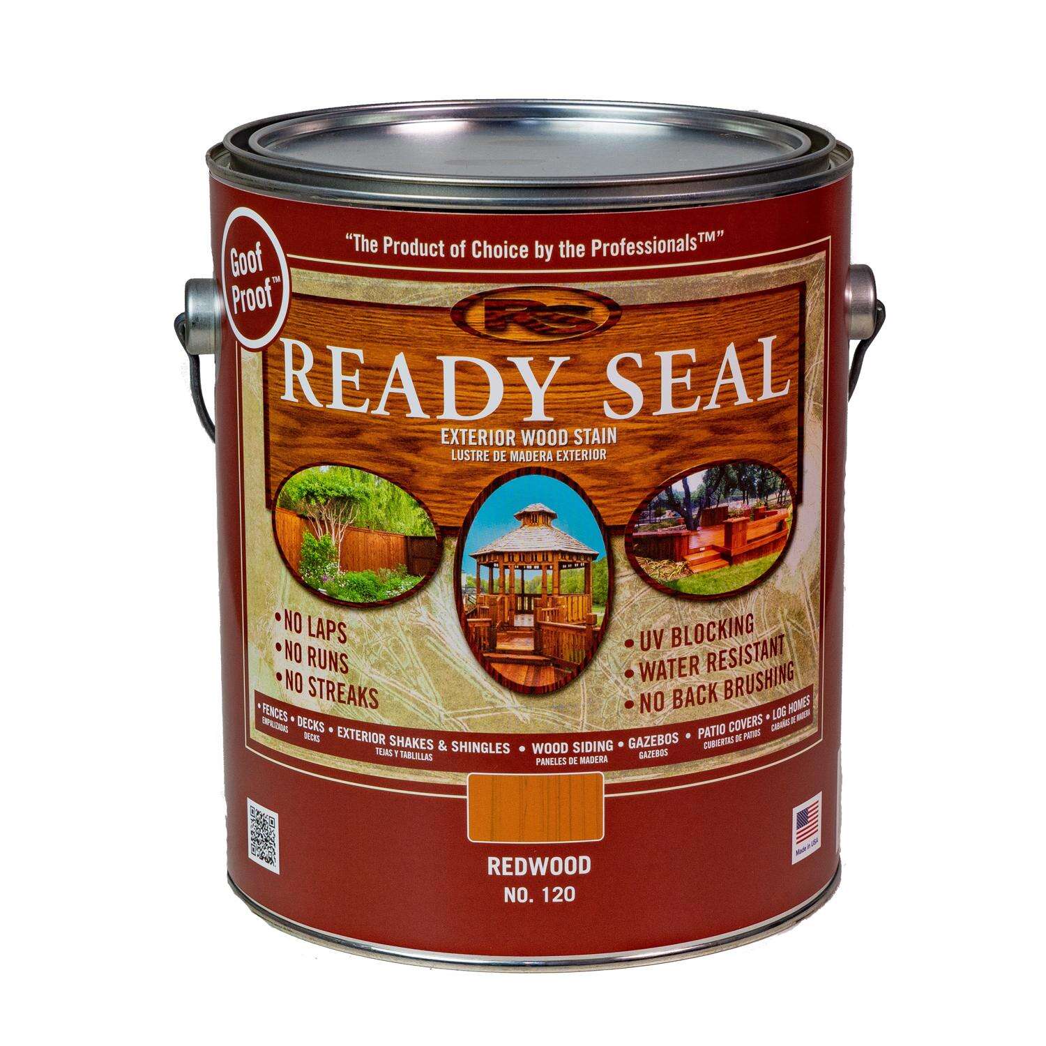 Ready Seal Pecan 5 gallon oil-based wood stain and sealer