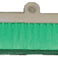 Green 10 Nylon Brush Bi Level For Truck Washing And Fleet Cleaning