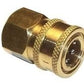 Hansen Brass 3/8 Quick Connects Qc Socket W Fpt