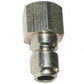 Hansen Stainless Steel 1/4 Quick Connects Qc Plug W Fpt