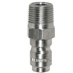 Hansen Stainless Steel 1/4 Quick Connects Qc Plug W Mpt