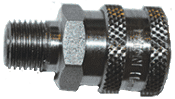 Hansen Stainless Steel 1/4 Quick Connects Qc Socket W Mpt