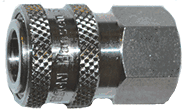 Hansen Stainless Steel 3/8 Quick Connects Qc Socket W Fpt