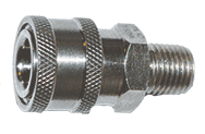 Hpc Stainless Steel 1/4 Quick Connects Socket W Mpt