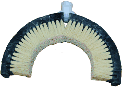 Large Stack Gutter Brush 6 Inch Opening Tampico Fill