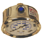 Pressure Washer Gauge 0 5000 Psi Back Mount 1/4 Mpt 140