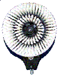 Rotating Nylon Brush 1/4 Mpt
