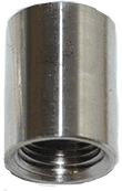 Stainless Steel Coupler 304ss 3/8 Fpt 150