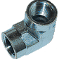 Steel Elbows Zinc Plated 90 3/8 Mpt X 3/8 Mpt Pressure Washer