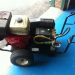 Used belt drive pressure washer with a 30 day warranty